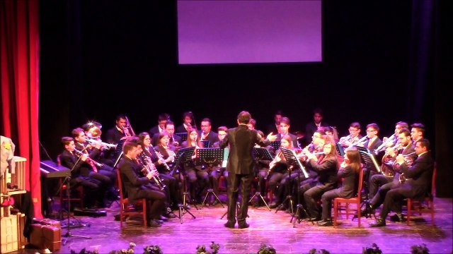 Sera della Memoria 2015-Ennio Morricone -Playing love- diretto dal M° Giuseppe Carrozzo -concerto bandistico- Città di Erchie-Teatro Comunale Torre SS 27 genn 2015