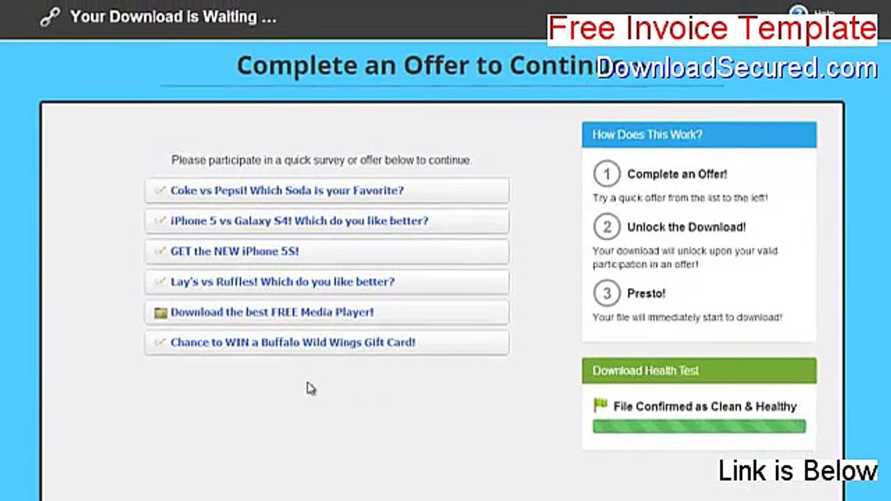 Free Invoice Template Full [free invoice template download 2015]