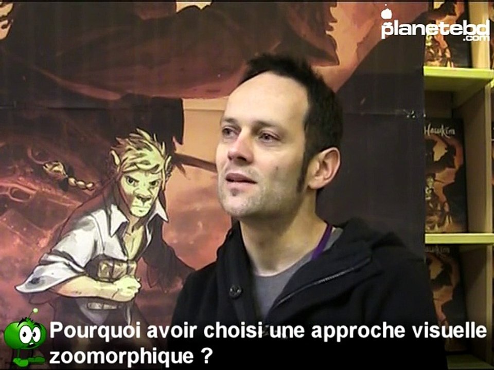 Sébastien Vastra en interview sur PlaneteBD.com
