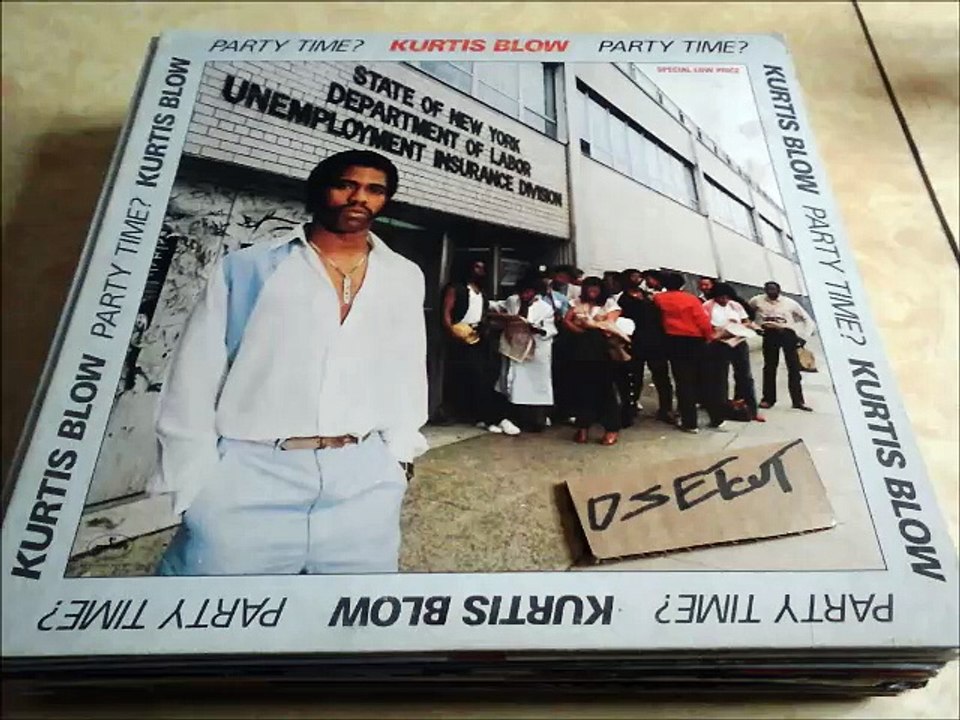 KURTIS BLOW -GOT TO DANCE(RIP ETCUT)MERCURY REC 83