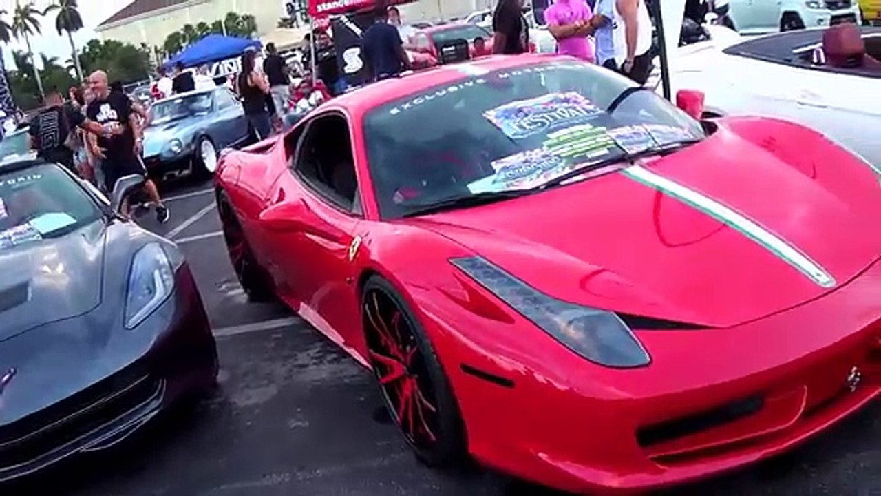 AUTOCON 2013 CUSTOM TUNED STREET RACING CARS AT MIAMI