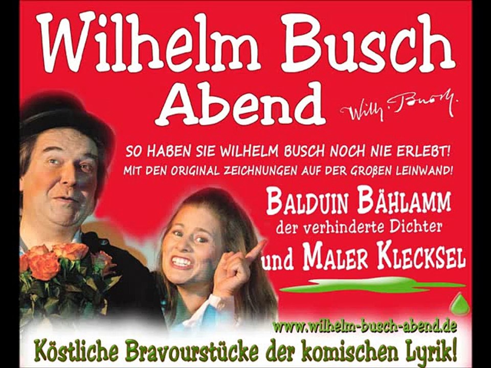 Trailer WILHELM-BUSCH-ABEND - Die Humoristen