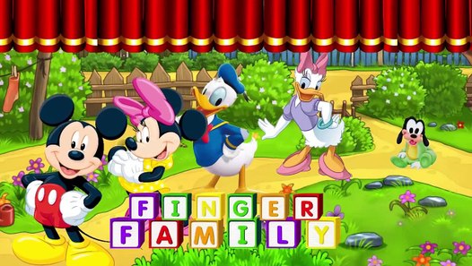 Finger Family Collection Peppa pig, pocoyo, mickey mouse | Finger ...