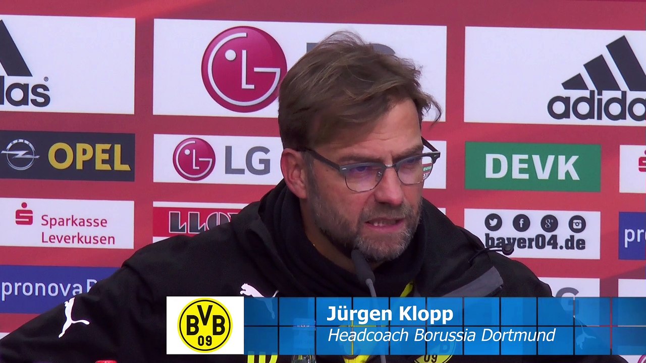 Klopp: 'Letzter? Nicht, dass man sich daran gewöhnt, aber heute ist es mir scheißegal'