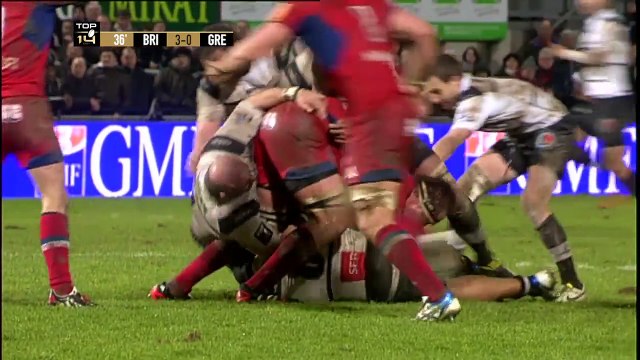 TOP14 - Brive-Grenoble: 23-0 - J17 - Saison 2014/2015