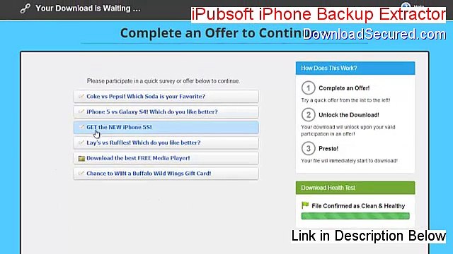 iPubsoft iPhone Backup Extractor Full Download (Download Now)