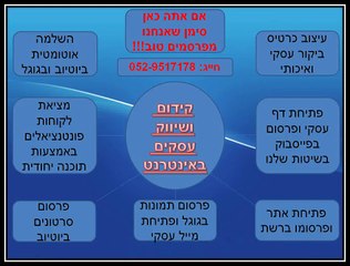 פרסום בפייסבוק ובאינטרנט