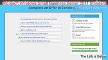 Microsoft Windows Small Business Server 2011 Standard Key Gen (Download Here)