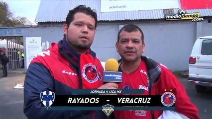 Los goles del: Rayados vs Veracruz (1 - 1)