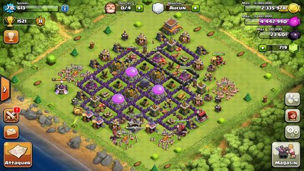 [CLASH OF CLANS] MAJ - BARBARE/DRAGON !