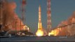 Launch of Russian Proton Rocket with British Inmarsat 5-F2 Sat