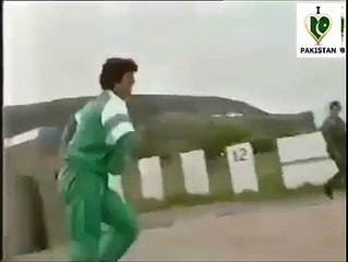 وسیم اکرم کی ایک نایاب ریس