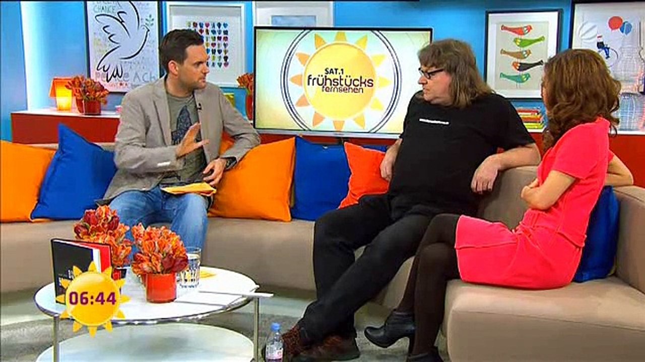 Böhse onkelz - sat.1 frühstücksfernsehen richtigstellung 17.02.14 / farin + zampounidi (komplett)