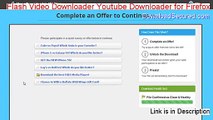 Flash Video Downloader Youtube Downloader for Firefox Download Free [Download Here]