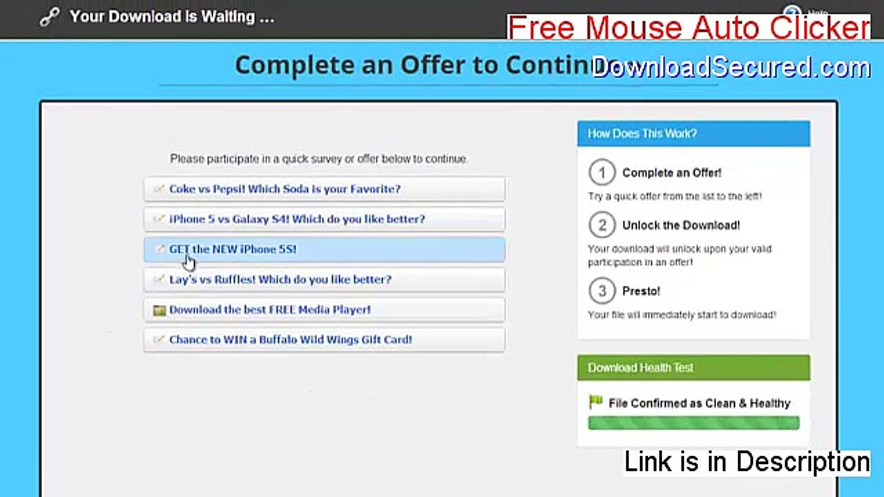 Free Mouse Auto Clicker Free Download (Risk Free Download)