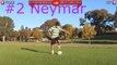 Learn Amazing 5 ★ Neymar, Götze, Iniesta & Hazard Skills Soccer Skills Football Tutorial