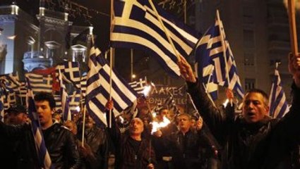 Yunanistan'da Türkiye Karşıtı Protestoda Polis Silah Taşımadı