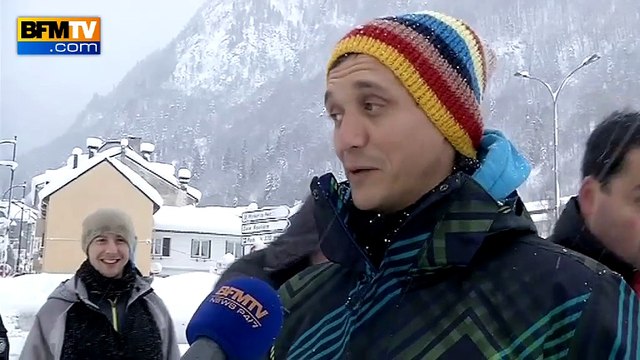 Neige: Cauterets, village coupé du monde