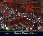 Roma - Sergio Mattarella eletto Presidente della Repubblica - Votazione (31.01.15)