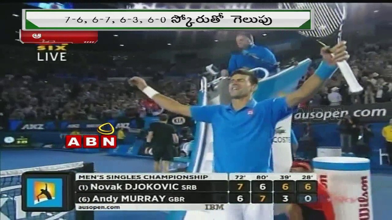 Novak Djokovic beats Andy Murray in Australian Open men's final (01