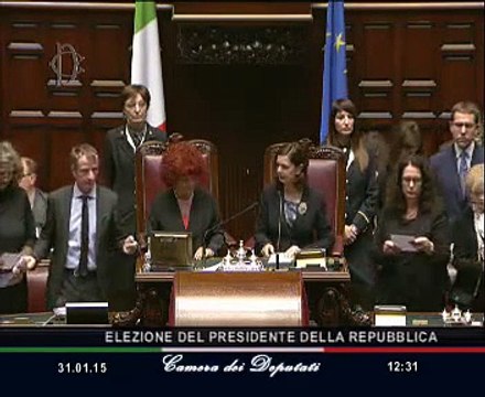 Roma - Sergio Mattarella eletto Presidente della Repubblica - Risultato (31.01.15)