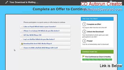 CD Autorun Creator Download Free (Download Now 2015)