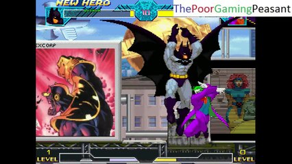 Batman VS Joker In A DC VS Marvel MUGEN Edition Match / Battle / Fight