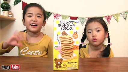 リラックマ ホットケーキバランスゲーム Rilakkuma hotcake balance game