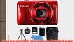 Canon PowerShot SX600 HS 16.1MP 18x Zoom 3-inch LCD Bundle includes: Camera Mini Tripod Carrying