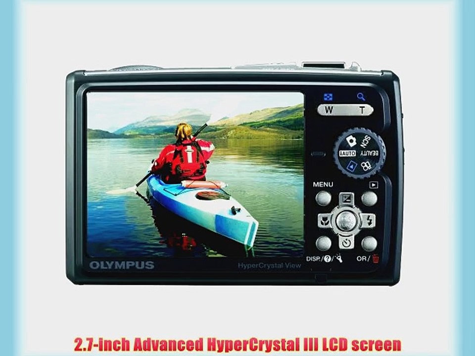 Olympus Stylus 6000 10MP Digital Camera with 3.6x Wide Angle Optical Dual Image Stabilized