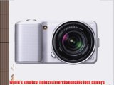 Sony Alpha NEX-3 Interchangeable Lens Digital Camera w/18-55mm Lens (Silver)- 14.2 Mpix