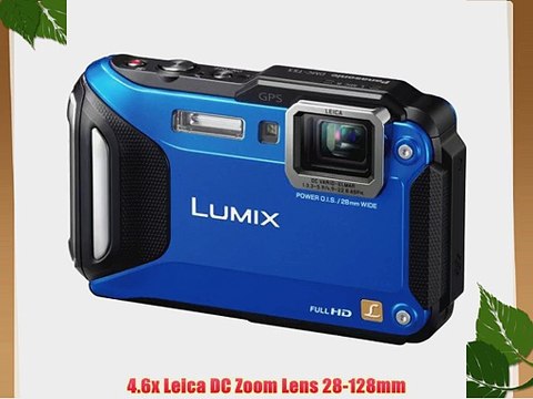 Panasonic Lumix DMC-TS5 Digital Camera (Blue) 32GB Package