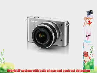Nikon 1 J1 HD Digital Camera System with 10-30mm Lens (Silver) (OLD MODEL)
