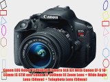 Canon EOS Rebel T5i 18.0 MP CMOS Digital Camera SLR Kit With Canon EF-S 18-55mm IS STM   Canon