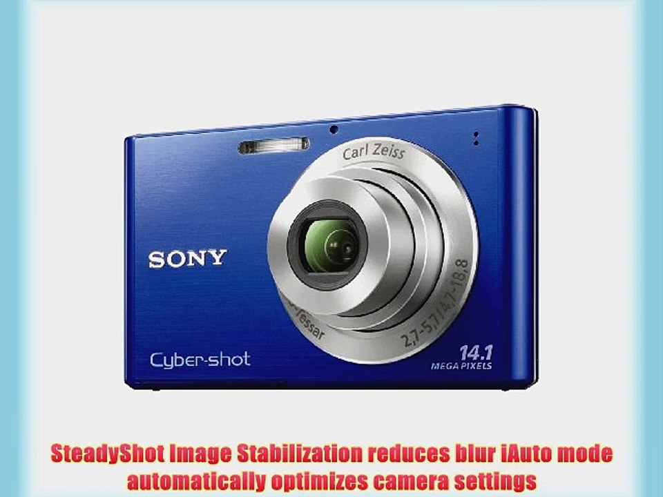 Sony DSC-W330 14.1MP Digital Camera with 4x Wide Angle Zoom with Digital Steady Shot Image