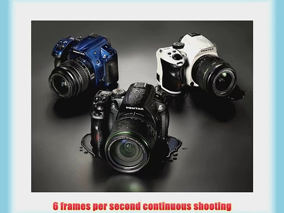 Pentax K-30 Weather-Sealed 16 MP CMOS Digital SLR (Black Body Only)