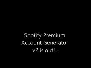 spotify premium code generator keygen