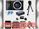 Sony Alpha a6000 Sony a6000 ILCE6000/B ILCE6000 24.3 Interchangeable Lens Camera - Body only