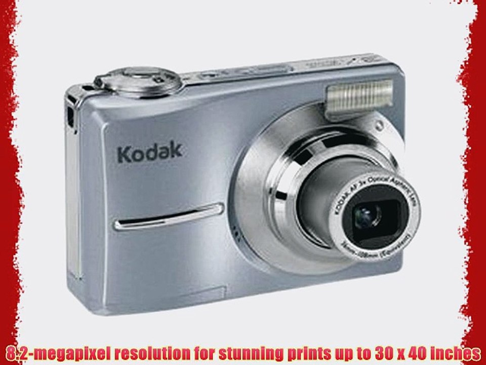 Kodak Easyshare C813 8.2 MP Digital Camera with 3xOptical Zoom
