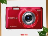 Fujifilm FinePix JX580 Digital Camera (Red)