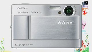 Sony Cybershot DSC-T10 7.2MP Digital Camera with 3x Optical Steady Shot Zoom (Silver)