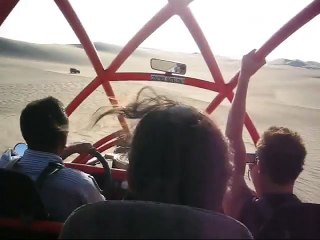 Sandboarding in Huacachina, Peru