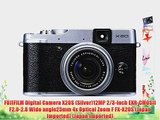FUJIFILM Digital Camera X20S (Silver)12MP 2/3-inch EXR-CMOSII F2.0-2.8 Wide angle25mm 4x Optical