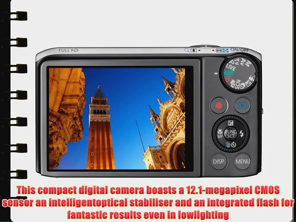 Canon PowerShot SX260 HS 12.1 MP CMOS Digital Camera with 20x Image Stabilized Zoom 25mm Wide-Angle