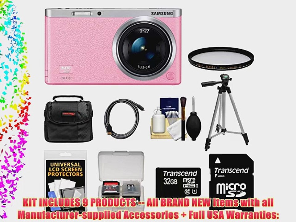 Samsung NX Mini Smart Wi-Fi Digital Camera with 9-27mm Lens