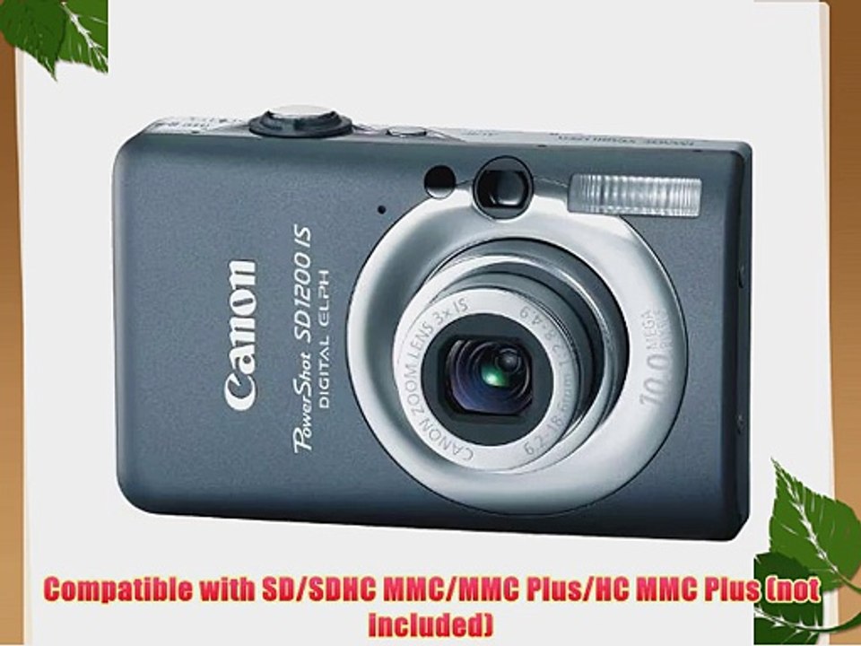 Canon PowerShot SD1200IS 10 MP Digital Camera with 3x Optical Image Stabilized Zoom and 2.5-inch