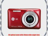 General Imaging Digital Camera with 14MP 5X Optical Zoom 2.7-Inch LCD with Auto Brightness