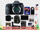 Canon EOS 6D Digital SLR Camera Body with 64GB Card   Backpack   Battery/Charger   Grip   Remote