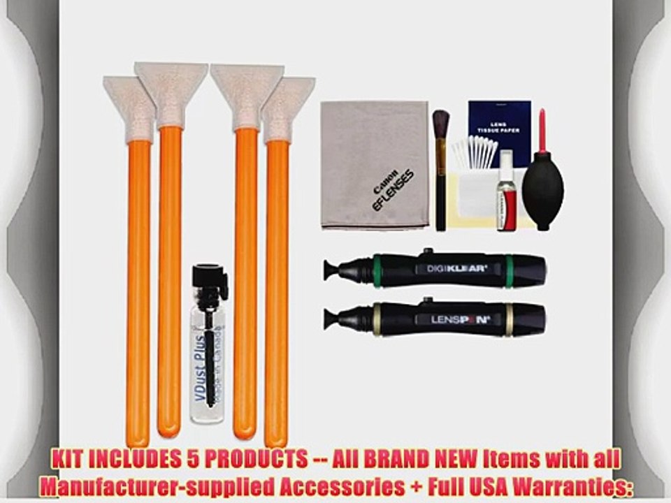VisibleDust EZ Sensor Cleaning Kit for Size 1.6x Digital SLR Cameras with 1ml Liquid vDust