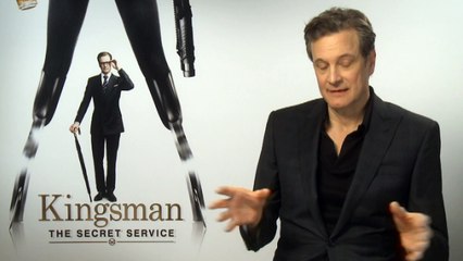 Colin Firth talks turning action man for Kingsman
